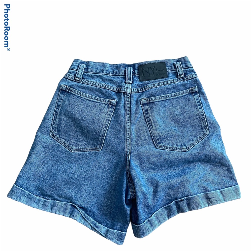 high rise real vintage mom shorts